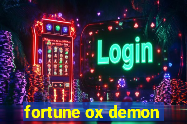 fortune ox demon